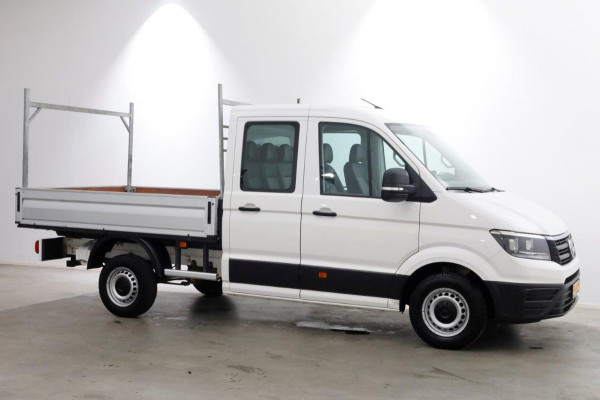 Volkswagen Crafter 35 2.0 TDI 140pk L3 D.C. Open laadbak Trekhaak 3000kg 11-2017