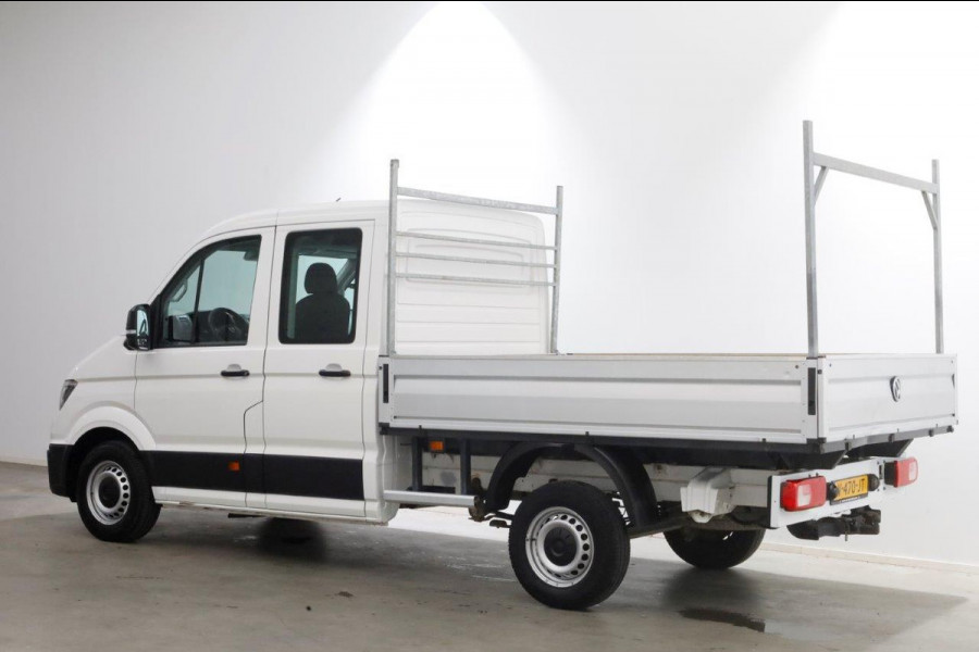 Volkswagen Crafter 35 2.0 TDI 140pk L3 D.C. Open laadbak Trekhaak 3000kg 11-2017