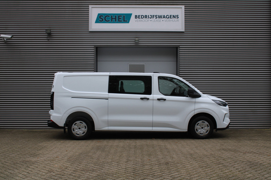 Ford Transit Custom 320 2.0 TDCI L2H1 Trend DC 136pk - Carplay - Android - Camera - Trekhaak - LED koplampen - Stoel + Stuurverwarming - Rijklaar