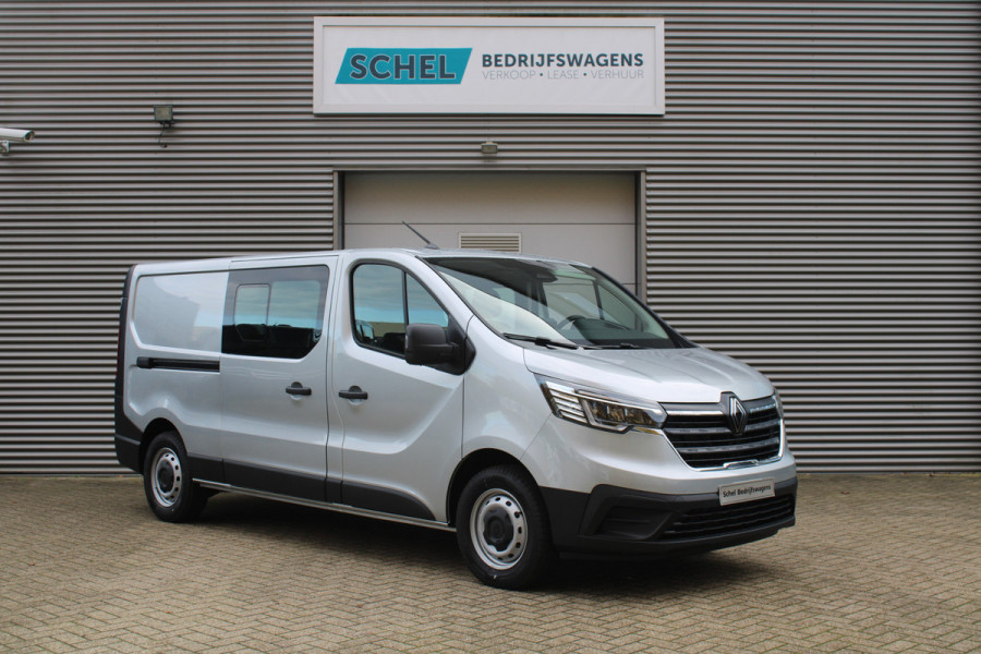 Renault Trafic 2.0 Blue dCi 150pk T29 L2H1 Advance DC - 6 zits - Navigatie - Camera - Airco - Cruise - DAB - Carplay - Rijklaar