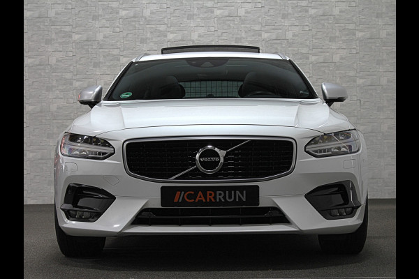 Volvo V90 2.0 D5 AWD R-Design | Panorama | ACC | Bowers & Wilkins | Pilot-Assist | Trekhaak | Keyless-Entry | Memory | 21'' | Stoelverwarming V+A | Stuurwielverwarming | LED | Camera | Carplay |