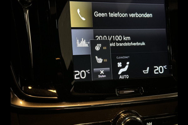 Volvo V90 2.0 D5 AWD R-Design | Panorama | ACC | Bowers & Wilkins | Pilot-Assist | Trekhaak | Keyless-Entry | Memory | 21'' | Stoelverwarming V+A | Stuurwielverwarming | LED | Camera | Carplay |