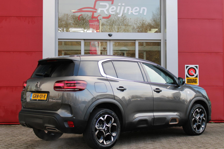 Citroën C5 Aircross 1.6 225PK PLUG-IN HYBRID C-SERIES AUTOMAAT | NAVIGATIE | ACHTERUITRIJ CAMERA | DODEHOEKDETECTIE | APPLE CARPLAY/ANDROID AUTO |  CLIMATE CONTROL | DAB RADIO | CRUISE CONTROL | VERSTELBARE ACHTERSTOELEN | LANE-ASSIST | NIEUWE AUTO! |