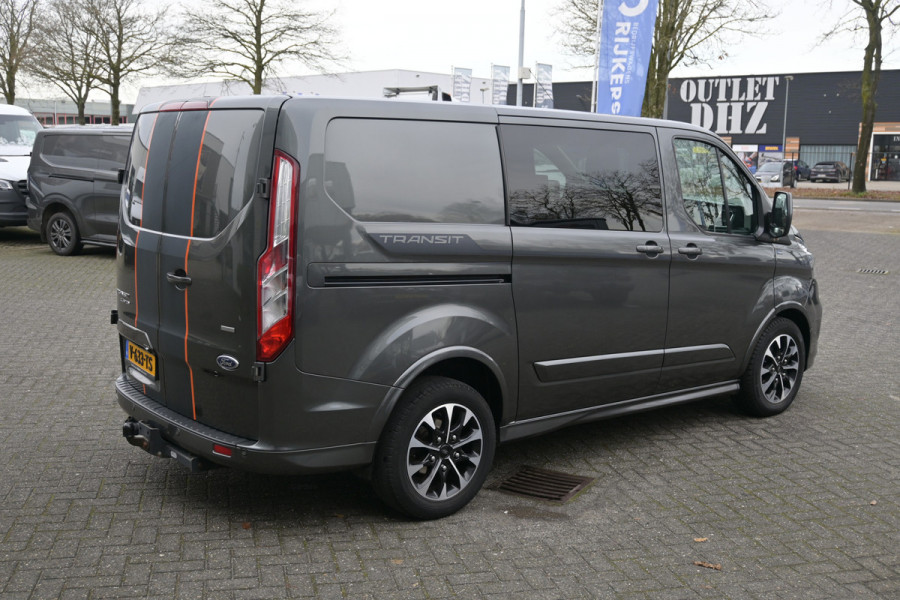 Ford Transit Custom 310S 2.0 TDCI 170 pk L1 Sport DC Xenon, Navigatie met camera, Trekhaak