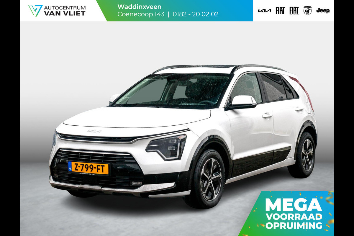 Kia Niro 1.6 GDi Hybrid DynamicPlusLine lederen bekleding l stoel stuur verwarming l schuif kanteldak l