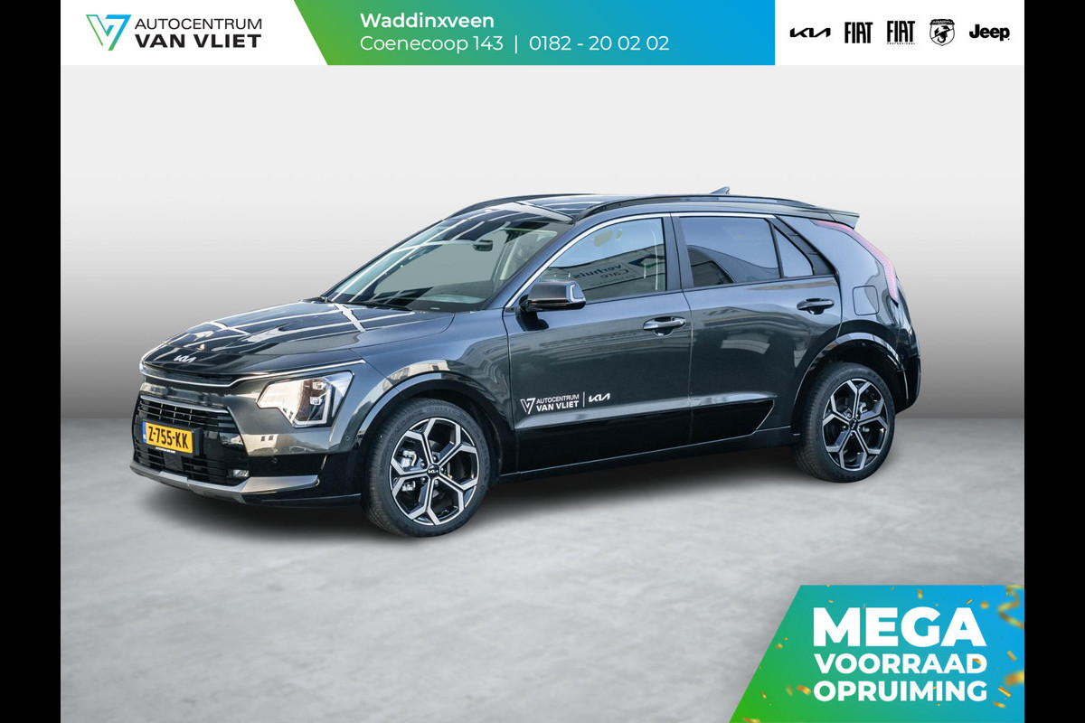 Kia Niro 1.6 GDi Hybrid ExecutiveLine Lederen interieur l Stoel ventilatie l Schuif kantel dak l  Direct leverbaar