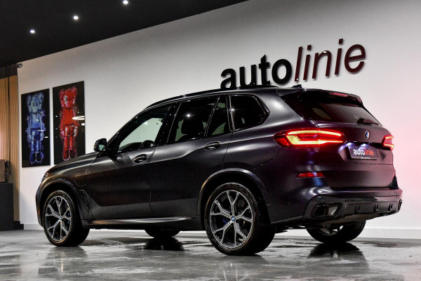 BMW X5 XDrive45e M-Sport. Aero, Luchtv, Pano, 360, HUD, ACC, Keyless, Trekhaak, H/K, Leder, Sfeer, 21'' CarPlay!