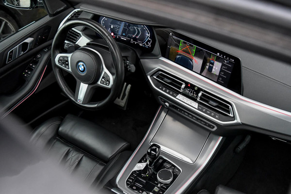 BMW X5 XDrive45e M-Sport. Aero, Luchtv, Pano, 360, HUD, ACC, Keyless, Trekhaak, H/K, Leder, Sfeer, 21'' CarPlay!