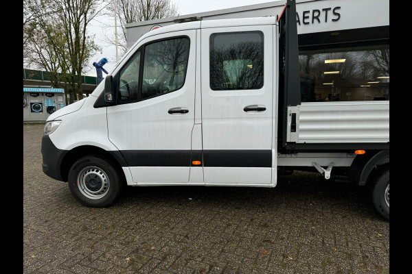 Mercedes-Benz Sprinter 317 CDI 170 pk, rwd, wb 366,5 PickUp dubbele cabine, navi, tacho, cruise, all season, mbux, trekhaak, ect.