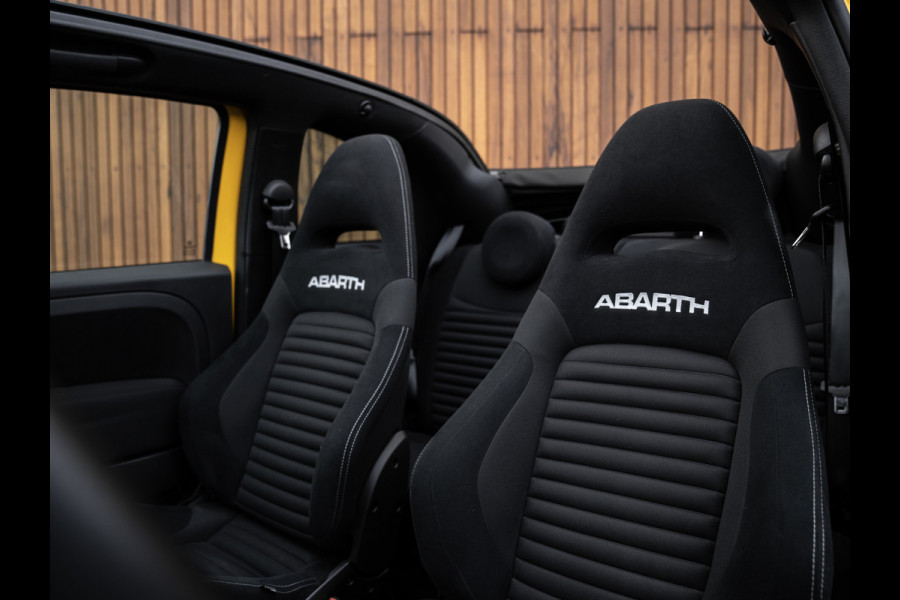 Abarth 595 C Competizione | Carplay | Sabelt stoelen | Monza | 1e eigenaar | Giallo Modena