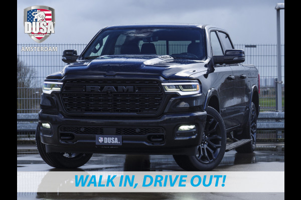 Dodge Ram 1500 | Limited | Night | 3.0L Twin-Turbo I6 | High Output | RAMBOX Passenger Display | 14,4 Touch Screen | Harman Kardon | Getoonde accessoires zijn verkrijgbaar tegen meerprijs