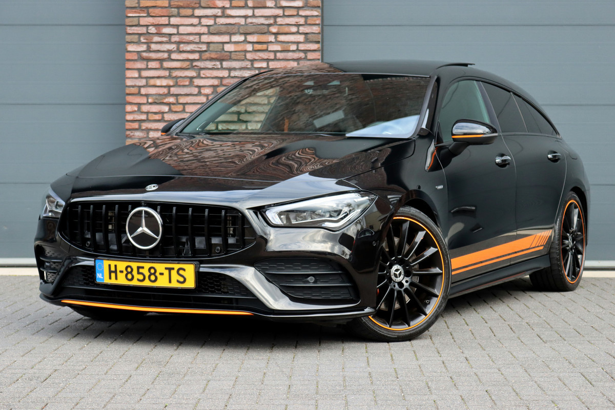 Mercedes-Benz CLA-Klasse Shooting Brake 250 4MATIC Premium Plus Aut7 | 'Edition 1' | Panoramadak | Distronic+ | HUD | Keyless Go | Memory | Burmester | Sfeerverlichting | Stoelverwarming | Multibeam Led |