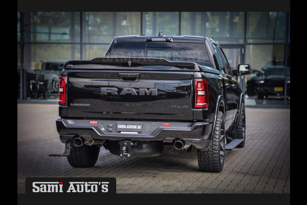 Dodge Ram NIGHT PREMIUM 2025 | BOM VOL + 14.4 INCH SCHERM | LUCHTVERING | HUD | HURRICAN 420PK 636 Nm | PRIJS MET LPG EN COVER EN GARANTIE DUBBELE CABINE | PICK UP | 5 PERSOONS | DC | GRIJSKENTEKEN | VOORRAAD NR 2285 - 7648