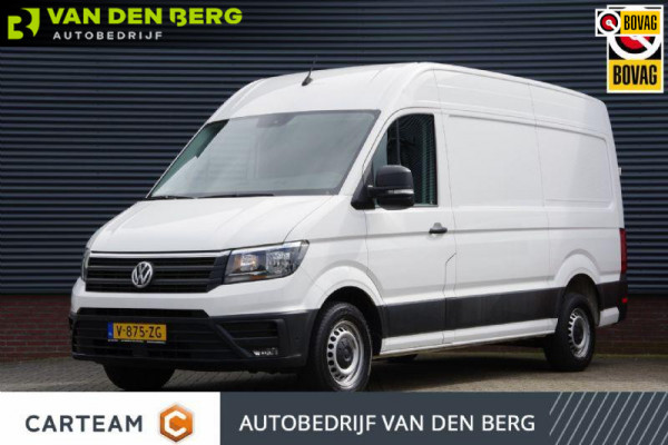 Volkswagen Crafter 35 2.0 TDI L3H3(L2H2) 140PK AUT. CAMERA, NAVI, CRUISE, DAB, TREKHAAK, AIRCO, PARKEERSENSOREN, APPLE CARPLAY, NL AUTO, NAP