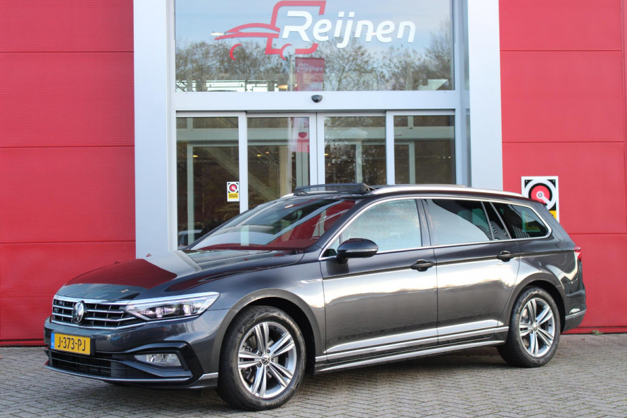 Volkswagen Passat Variant 1.5 TSI 150PK AUTOMAAT R-LINE BUSINESS + | PANORAMISCH SCHUIF/KANTEL DAK | ELEKTRISCHE STOELEN | ELEKTRISCHE ACHTERKLEP | LED MATRIX KOPLAMPEN | STOEL VERWAMING | CLIMATE CONTROL | ACHTERUITRIJ CAMERA | PARKEERSENSOREN VOOR EN ACHTER | ADAPTIVE CRUISE CONTROL | NAVIGATIE | APPLE CARPLAY/ANDROID AUTO | KEYLESS ENTRY/START | DYN AUDIO SYSTEEM |