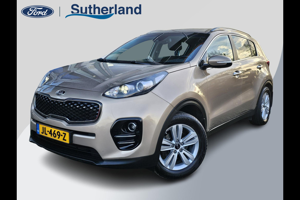 Kia Sportage 1.6 GDI First Edition 1ste eigenaar | Zéér netjes! | Trekhaak | Cruise control | Camera | Navigatie | Lane assist | Led dagrijverlichting etc.