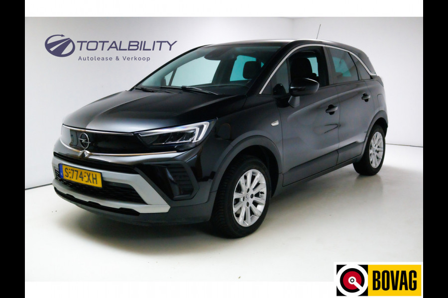 Opel Crossland 1.2 Turbo Elegance Automaat 131 PK AGR stoel, PDC V+A+Camera, Stoel-, Stuur-, en voorruitverwarming, Navigatie