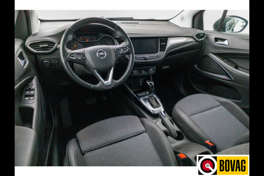 Opel Crossland 1.2 Turbo Elegance Automaat 131 PK AGR stoel, PDC V+A+Camera, Stoel-, Stuur-, en voorruitverwarming, Navigatie