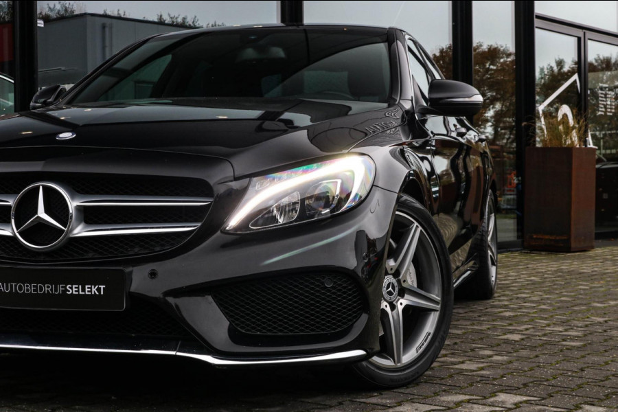 Mercedes-Benz C-Klasse 180 AMG - CAMERA - LED - LEER - SFEERVERLICHTING