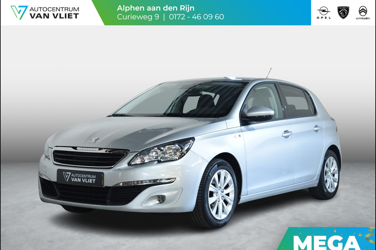 Peugeot 308 1.2 PureTech Style TREKHAAK | NAVIGATIE | PARKEERSENSOREN | E.C.C. | 86.746km