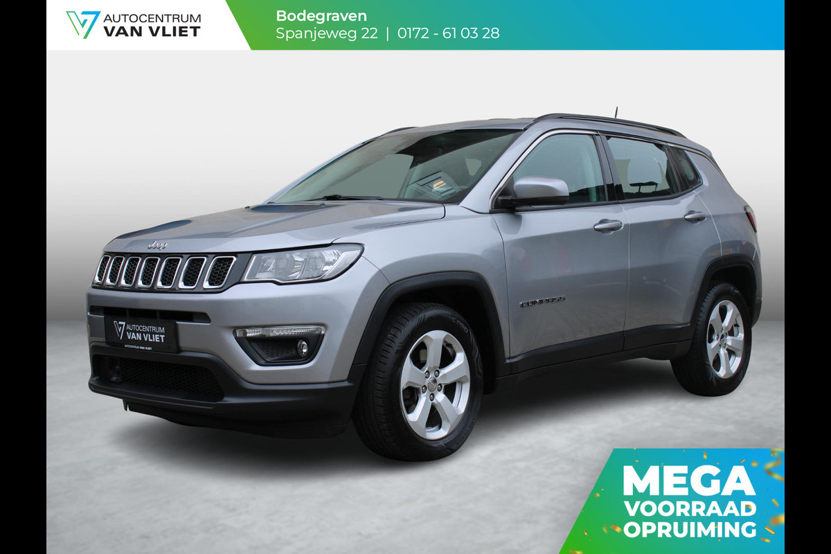 Jeep Compass 140pk Longitude | TREKHAAK | 1500kg trekgewicht | NAVIGATIE |