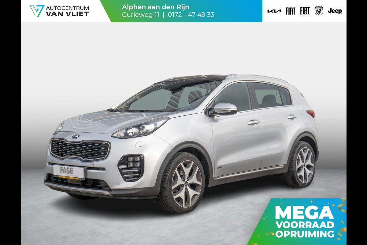 Kia Sportage 1.6 T-GDI 4WD GT-Line PlusLine | Nederlandse Auto | Dealer onderhouden ! Schuifkanteldak | Climate control | navigatie |