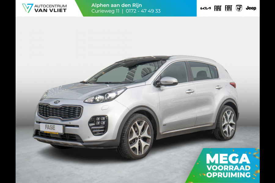 Kia Sportage 1.6 T-GDI 4WD GT-Line PlusLine | Nederlandse Auto | Dealer onderhouden ! Schuifkanteldak | Climate control | navigatie |