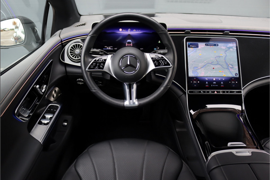 Mercedes-Benz EQE 300 Luxury Line 89 kWh | Distronic+ | Burmester | Trekhaak | Warmtepomp | Digital Light | Leder | Surround Camera | HUD | Augmented Reality | Memory |