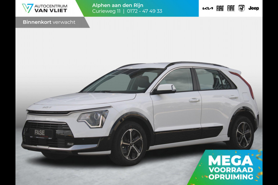 Kia Niro 1.6 GDi Hybrid DynamicLine | Uit voorraad leverbaar| Navigatie | Carplay | Adapt. Cruise | Climate | Keyless | Camera | Bestelbaar |