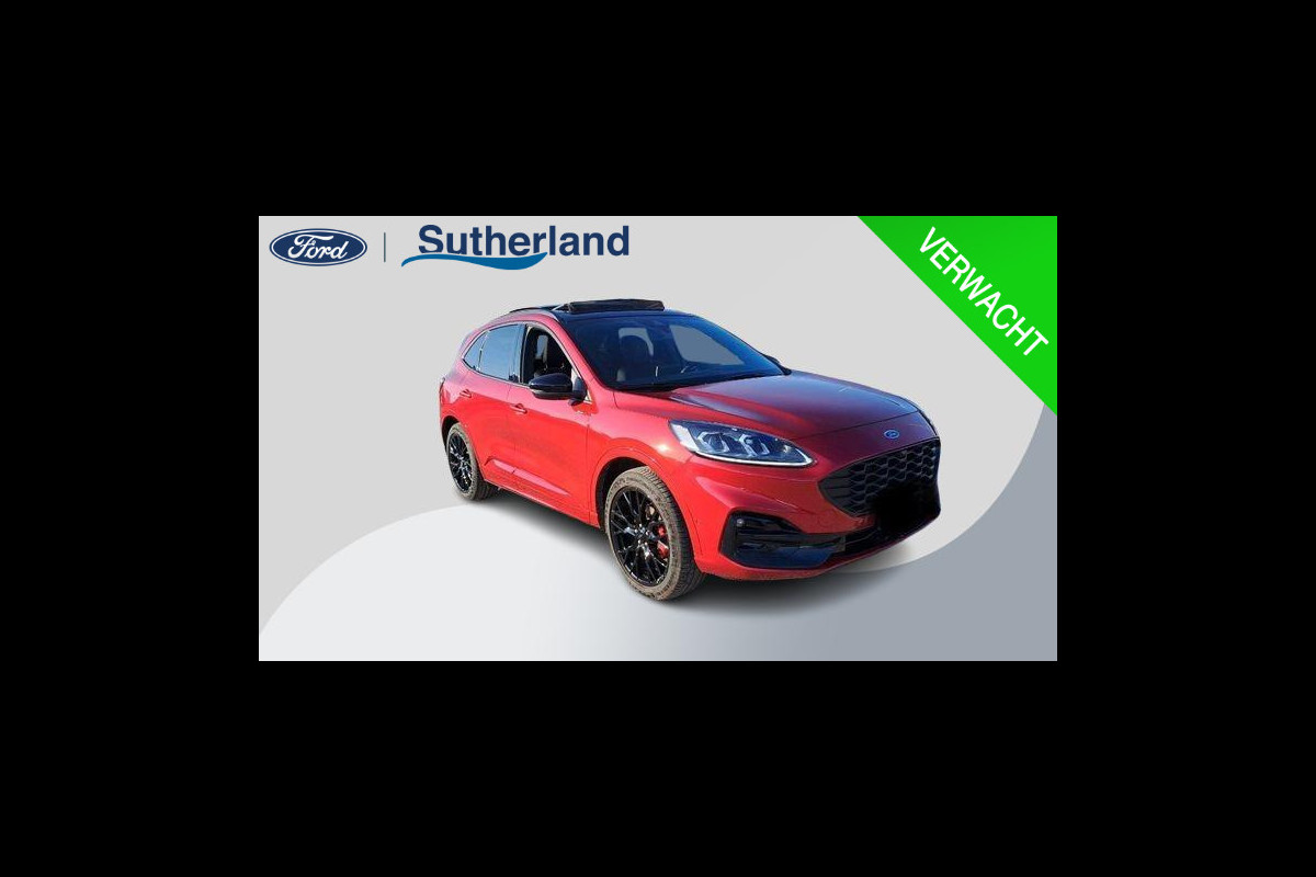 Ford Kuga 2.5 PHEV ST-Line X | Full option! | 20 inch zwarte velgen + rode remklauwen | Black Pack met zwarte accenten | Panoramadak |  Adaptive cruise control | Winter Pack | Head up Display | Adaptieve koplampen | Draadloos opladen