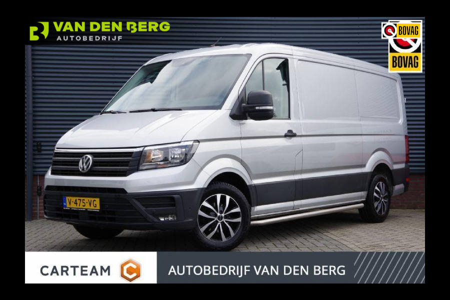 Volkswagen Crafter 35 2.0 TDI L3H2 (L2H1) 140PK AUT. CAMERA, NAVI, TREKHAAK, CRUISE, AIRCO, PARKEERSENSOREN, NL AUTO, NAP