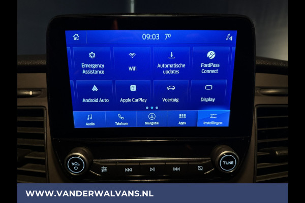 Ford Transit 2.0 TDCI 131pk L3H2 Euro6 Airco | Camera | Navigatie | Cruisecontrol Apple Carplay, Android Auto, Verwarmde voorruit, Stoelverwarming, Parkeersensoren, Bijrijdersbank