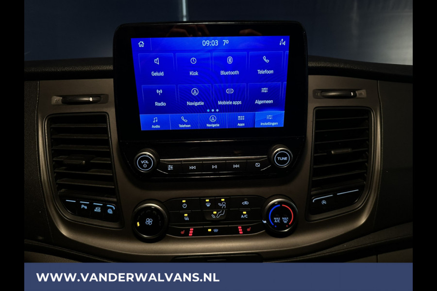 Ford Transit 2.0 TDCI 131pk L3H2 Euro6 Airco | Camera | Navigatie | Cruisecontrol Apple Carplay, Android Auto, Verwarmde voorruit, Stoelverwarming, Parkeersensoren, Bijrijdersbank