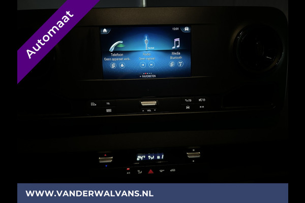 Mercedes-Benz Sprinter 317 CDI 170pk 9G-Tronic Automaat L3H2 Fabrieksgarantie Euro6 Airco | Camera | Apple Carplay Cruisecontrol, Parkeersensoren, Stoelverwarming, Bijrijdersbank