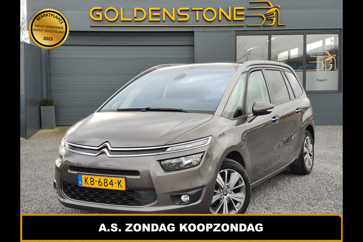 Citroën Grand C4 Picasso 1.2 PureTech Business 1e Eigenaar,7 Zitsplaatsen,Navigatie,Camera,Clima,Cruise,N.A.P,Nieuwe Apk bij Aflevering