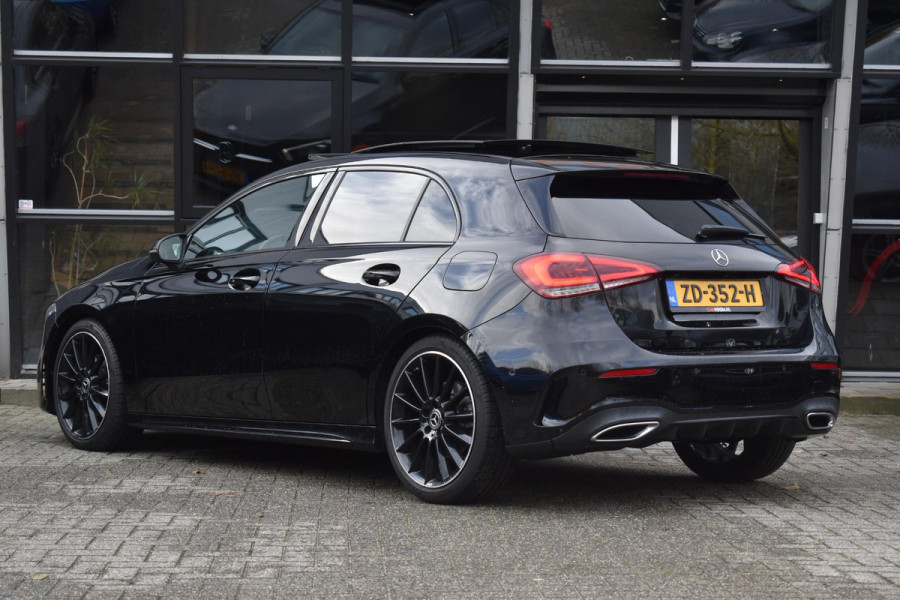 Mercedes-Benz A-Klasse 200 Launch Edition Premium Plus AMG Pano Sfeer 19" Velgen