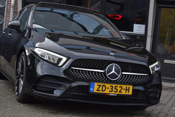 Mercedes-Benz A-Klasse 200 Launch Edition Premium Plus AMG Pano Sfeer 19" Velgen