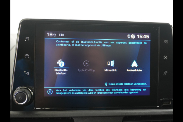 Peugeot Partner 1.5 BlueHDI 102PK Premium Android Auto Apple Carplay Airco Cruise Control Pdc DAB Bluetooth Carkitt Schuifdeur Achterdeuren met ruit Connected Elec.ramen en Spiegels CV-Afstandbediend Euro 6