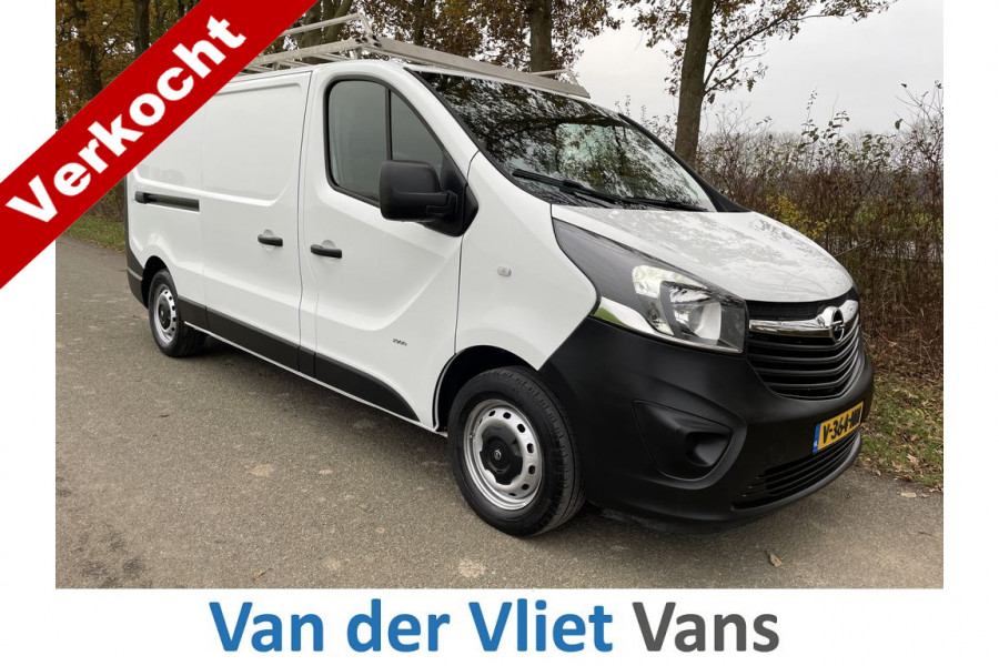 Opel Vivaro 1.6 CDTI 126pk E6 L2 Edition 3 Zits Lease €230 p/m, Imperiaal, Airco, PDC, Volledig onderhoudshistorie aanwezig