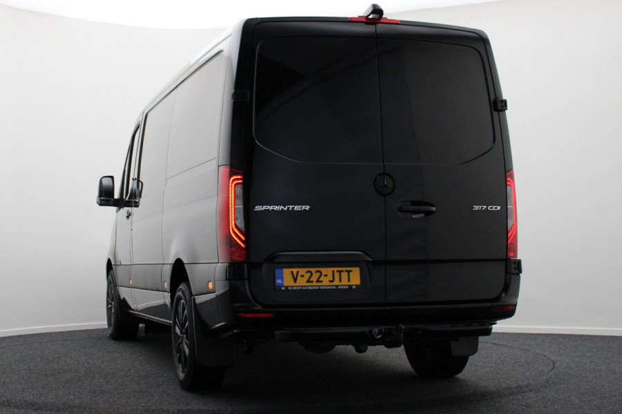 Mercedes-Benz Sprinter 317 CDI Aut. L2H1 3-Zits, LED, Standkachel, Apple Carplay, Camera, Cruise, Trekhaak, 18''