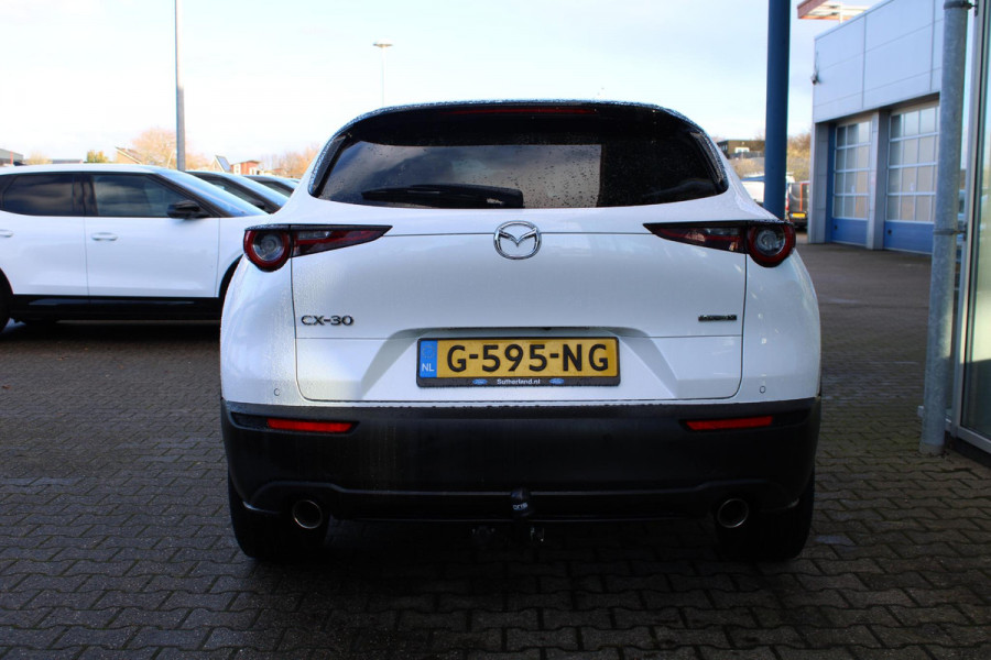 Mazda CX-30 2.0 e-SkyActiv-X M Hybrid Luxury | Trehaak | BOSE | Stoel + Stuurverwarming | Navigatie | Head-Up Display |