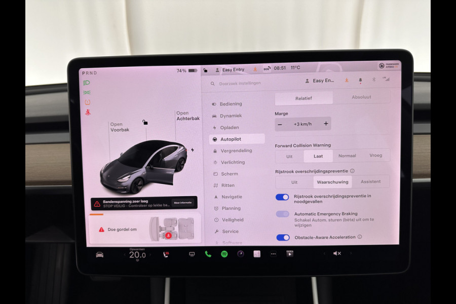 Tesla Model 3 Standard RWD Plus 60 kWh [ 3-Fase ] Aut. *PANO | AUTO-PILOT | NAPPA-LEATHER | KEYLESS | FULL-LED | MEMORY-PACK | SURROUND-VIEW | DAB | APP-CONNECT | DIGI-COCKPIT | LANE-ASSIST | COMFORT-SEATS | 18"ALU*