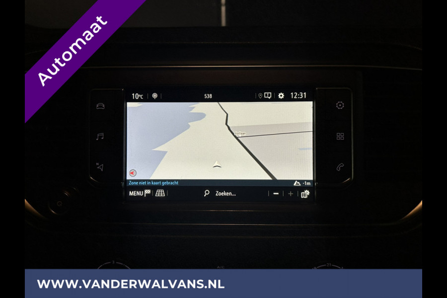 Opel Vivaro 2.0 CDTI 123pk Automaat L3H1 Euro6 Airco | Camera | Trekhaak | LM Velgen Navigatie, Apple Carplay, Android Auto, Cruisecontrol, Parkeersensoren, Bijrijdersbank