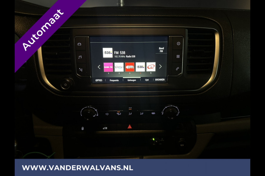 Opel Vivaro 2.0 CDTI 123pk Automaat L3H1 Euro6 Airco | Camera | Trekhaak | LM Velgen Navigatie, Apple Carplay, Android Auto, Cruisecontrol, Parkeersensoren, Bijrijdersbank