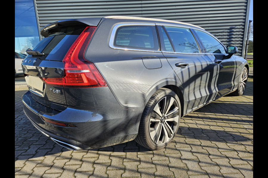 Volvo V60 T6 Recharge AWD Inscription Plug In Hybrid PHEV | Panodak | Adaptive Cruise | Lederen Sportstoelen Memory | Head Up | 360 Camera | Harman Kardon | BLIS |