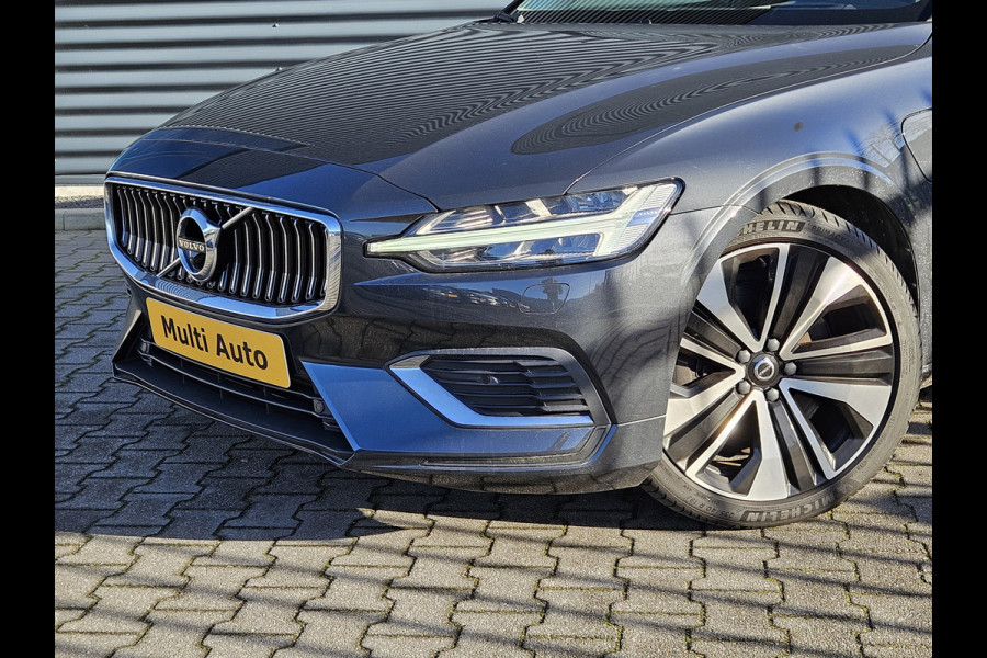 Volvo V60 T6 Recharge AWD Inscription Plug In Hybrid PHEV | Panodak | Adaptive Cruise | Lederen Sportstoelen Memory | Head Up | 360 Camera | Harman Kardon | BLIS |