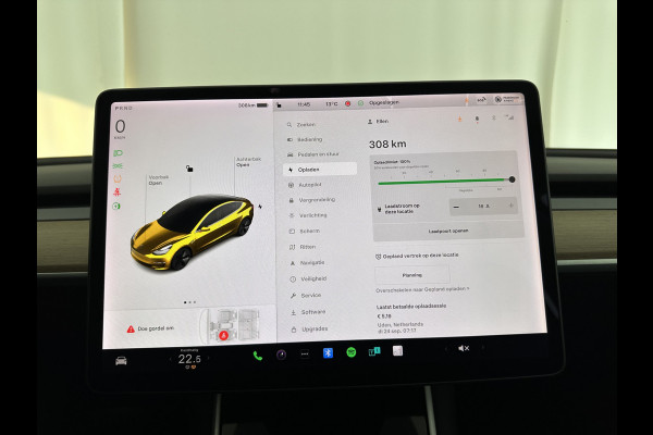 Tesla Model 3 Standard RWD Plus 60 kWh [ 3-Fase ] (INCL.BTW) Aut. *PANO | AUTO-PILOT | NAPPA-LEATHER | KEYLESS | FULL-LED | MEMORY-PACK | SURROUND-VIEW | DAB | APP-CONNECT | DIGI-COCKPIT | LANE-ASSIST | TOWBAR | COMFORT-SEATS | 18"ALU*