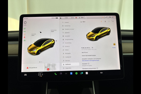 Tesla Model 3 Standard RWD Plus 60 kWh [ 3-Fase ] (INCL.BTW) Aut. *PANO | AUTO-PILOT | NAPPA-LEATHER | KEYLESS | FULL-LED | MEMORY-PACK | SURROUND-VIEW | DAB | APP-CONNECT | DIGI-COCKPIT | LANE-ASSIST | TOWBAR | COMFORT-SEATS | 18"ALU*