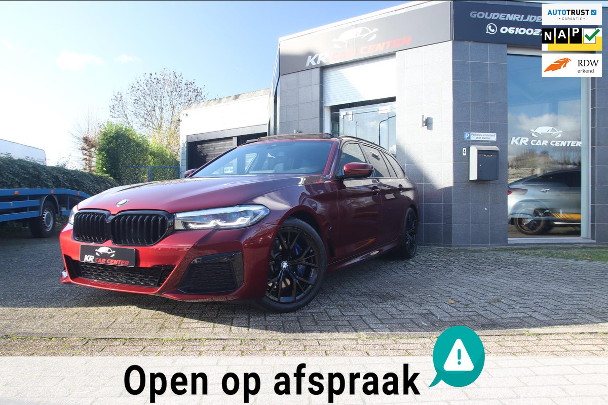 BMW 5 Serie Touring 530i Executive M-pakket PANO-LED-BTW