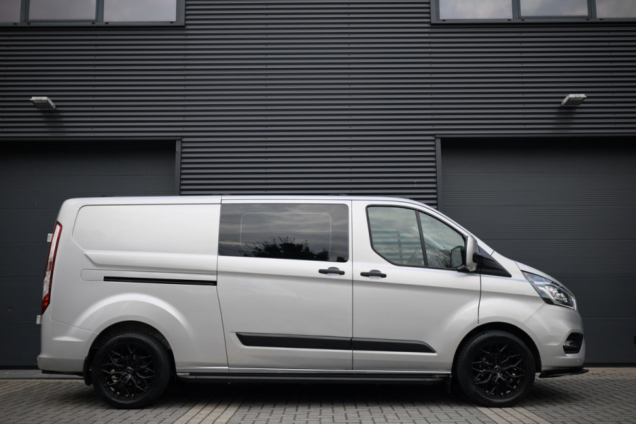 Ford Transit Custom 300 2.0 TDCI L2H1 DC Dubbel Cabine | Camera | CarPlay | Raptor Edition | Lane Assist | Stoelverwarming | Trekhaak | 6-Zitter | Nieuwe APK | Onderhoudsbeurt